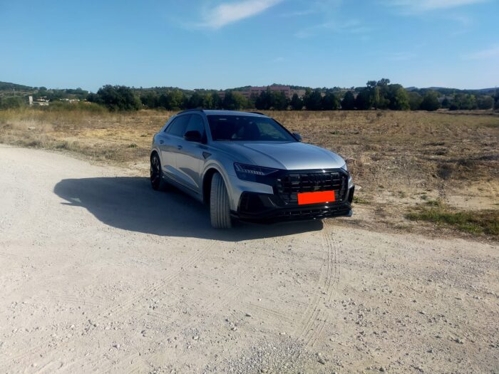 Audi received it's new plate